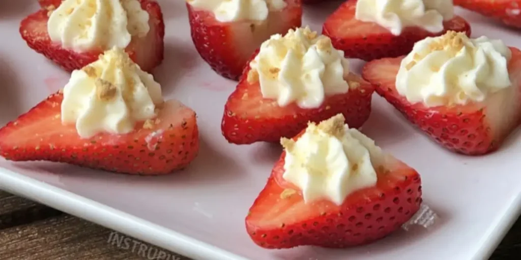Weekly Table Deviled Strawberries