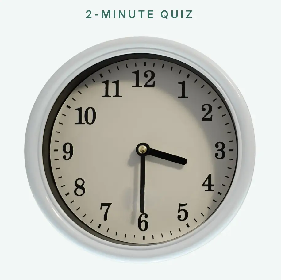 3pm Dinner Audit Quiz Mockup
