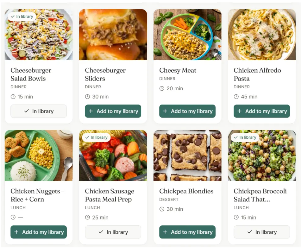 Weekly Table Recipe Collection